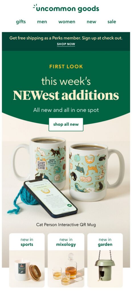 A good idea for an email campaign to coincide with All or Nothing Day