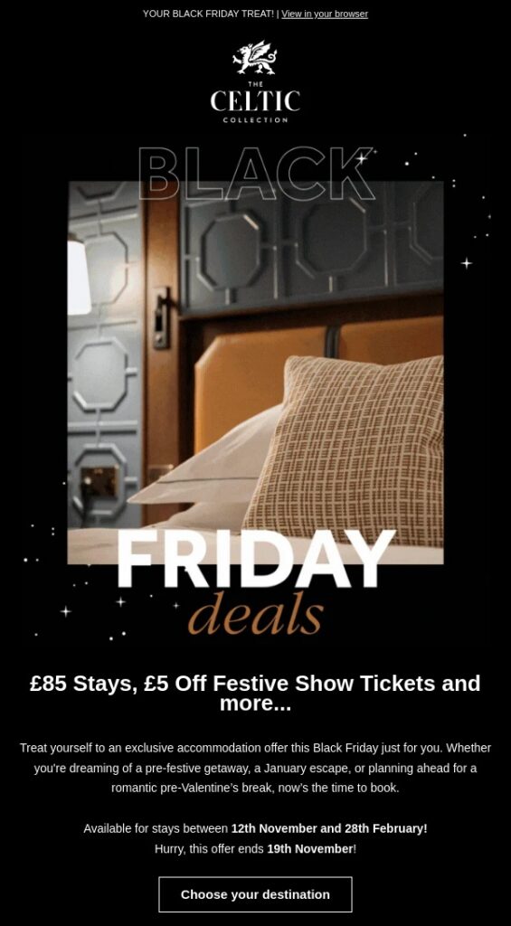 50 infopods for email campaign in November, NiceSender email marketing platform blog