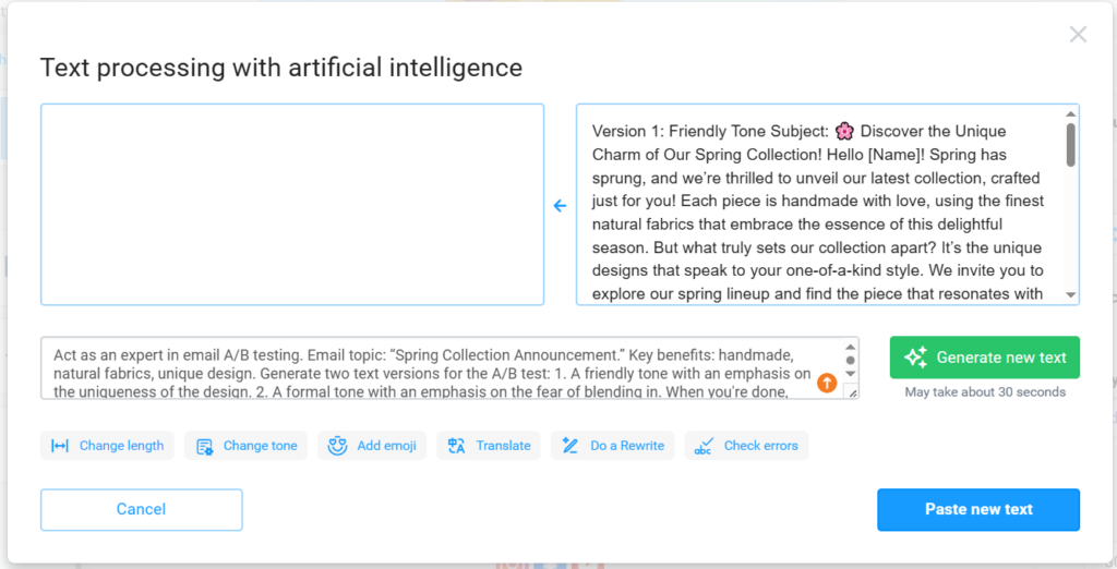 NiceSender AI Assistant: Writing Prompts for Standout Campaigns