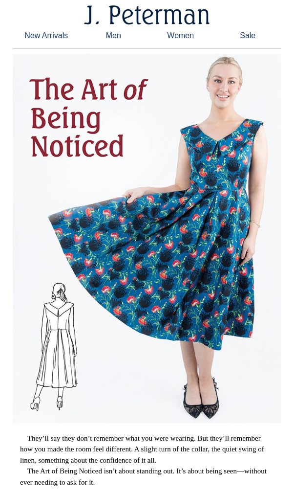 Example of a February Email Campaign