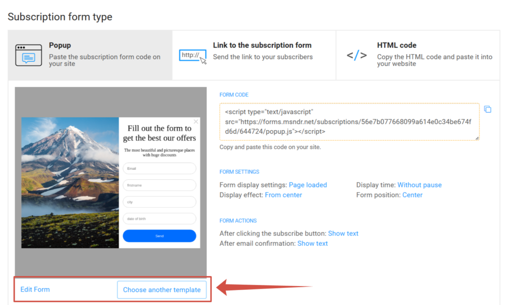 How to Create a Subscription Form for Your Website in NiceSender