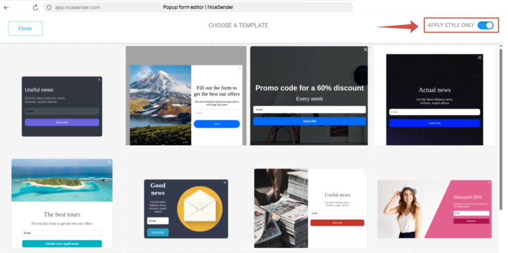How to Create a Subscription Form for Your Website in NiceSender