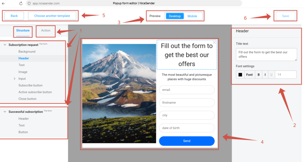 How to Create a Subscription Form for Your Website in NiceSender