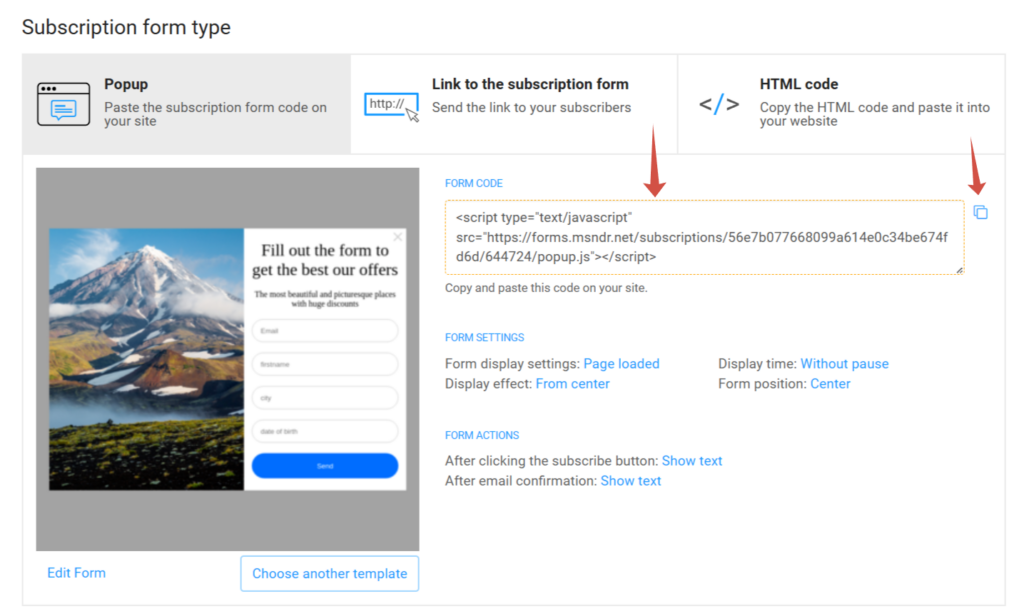How to Create a Subscription Form for Your Website in NiceSender. How to Embed the Form