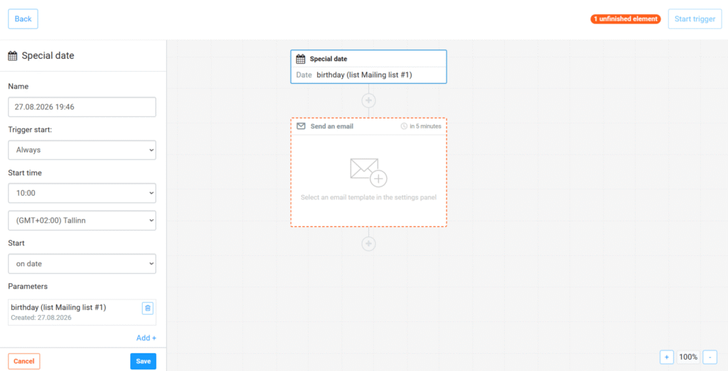 How to Set Up an Automated Birthday Campaign in NiceSender