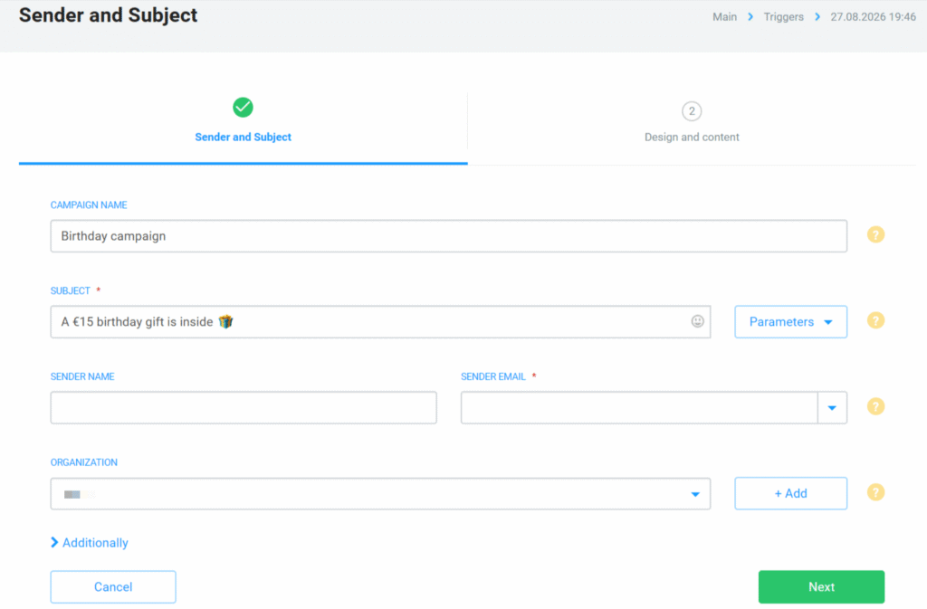 How to Set Up an Automated Birthday Campaign in NiceSender